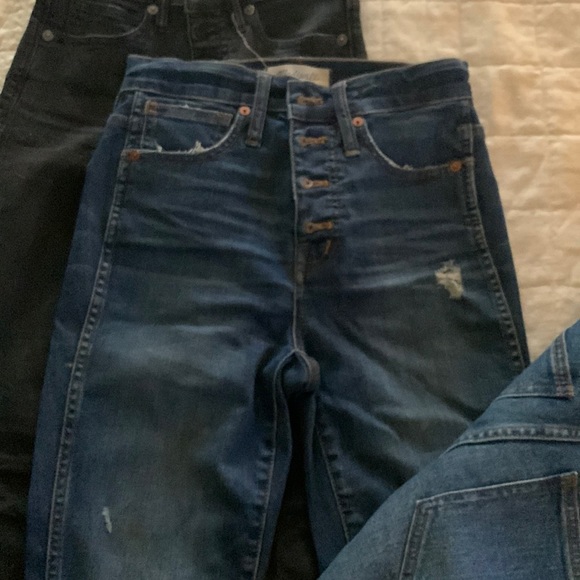 ‼️3 PAIRS Madewell Jeans Size 24 - Picture 5 of 8